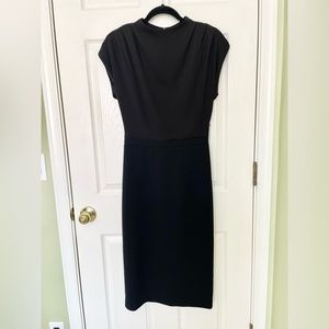 EXPRESS Formal black midi dress